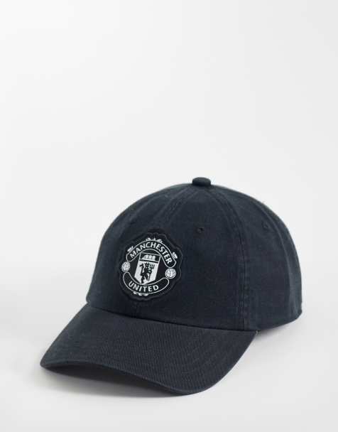 adidas Football - Gorra de béisbol negra con diseño del Manchester United - view 1