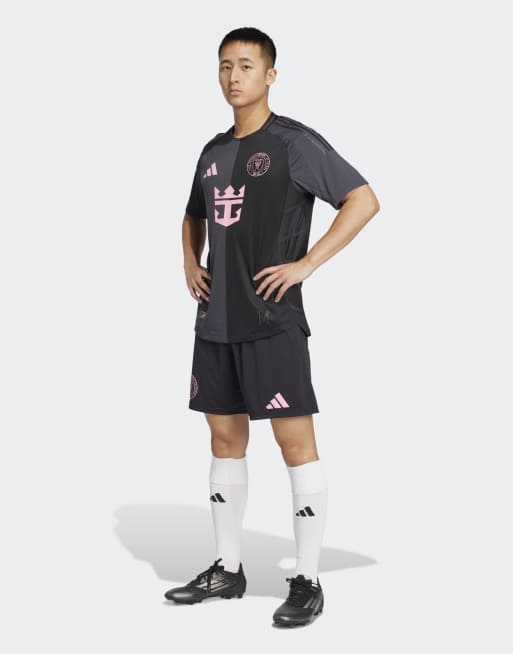 adidas Football – Inter Miami CF 25/26 – Messi – Away Authentic – Auswärtstrikot in Schwarz