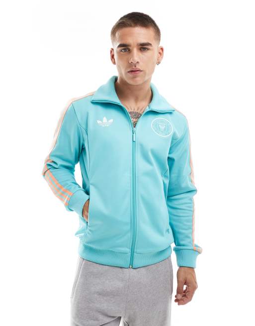 adidas Football Inter Miami CF Originals Trainingsjacke in Turkis