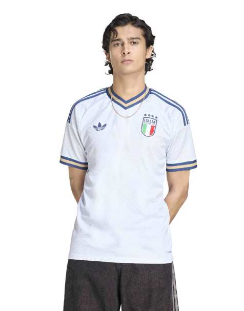 adidas Football – Italien 25/26 – Auswärtstrikot in Hellblau - view 1