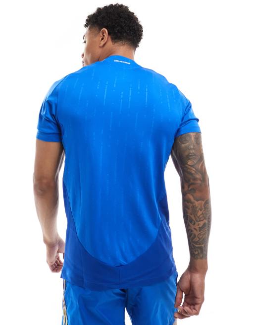 adidas Football - Italy 2024 Home - Maglia blu, 2 di 4