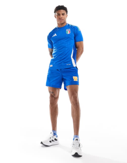 adidas Football - Italy 2024 Home - Maglia blu, 4 di 4