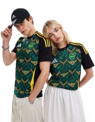 adidas Football - Jamaica 24/25 - Auswärtsspiel-Trikot in Schwarz