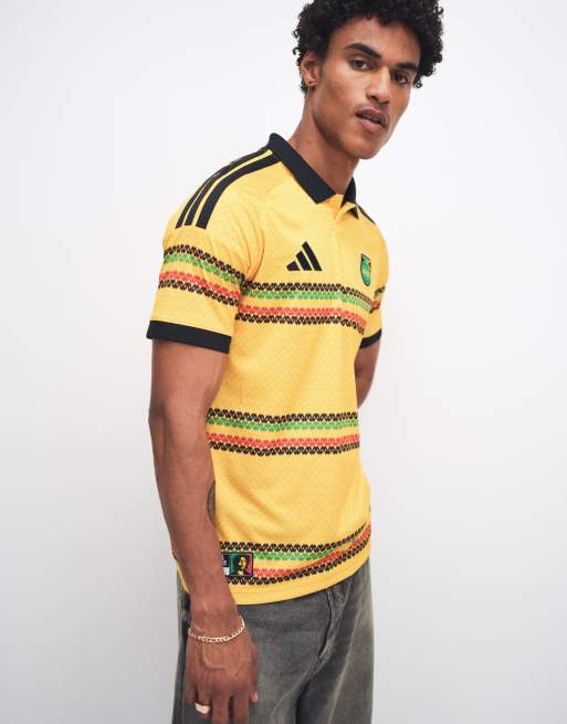 adidas Football Jamaica 26 Heimtrikot mit schwarzem Print, 3 von 5