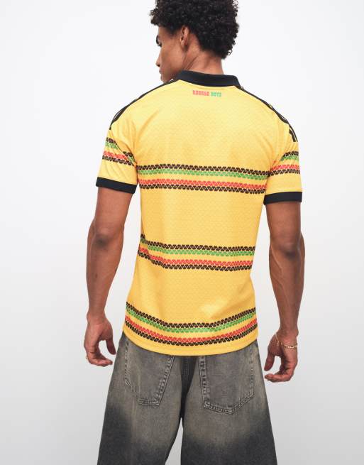 adidas Football Jamaica 26 Heimtrikot mit schwarzem Print, 5 von 5