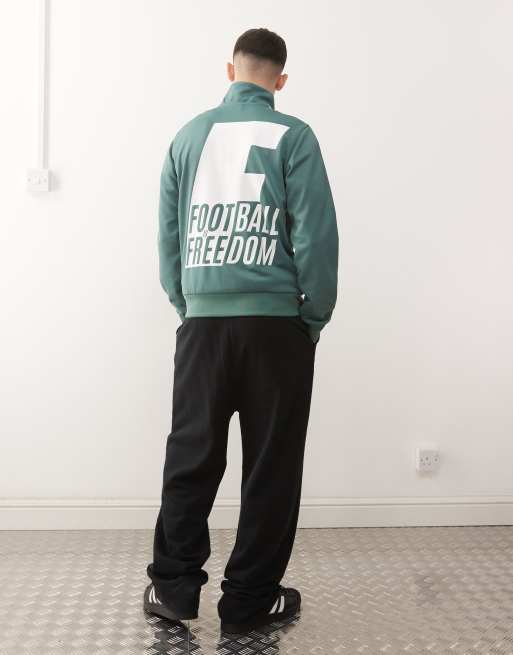 adidas Football Jamaica Bob Marley tracktop in green, 2 of 5