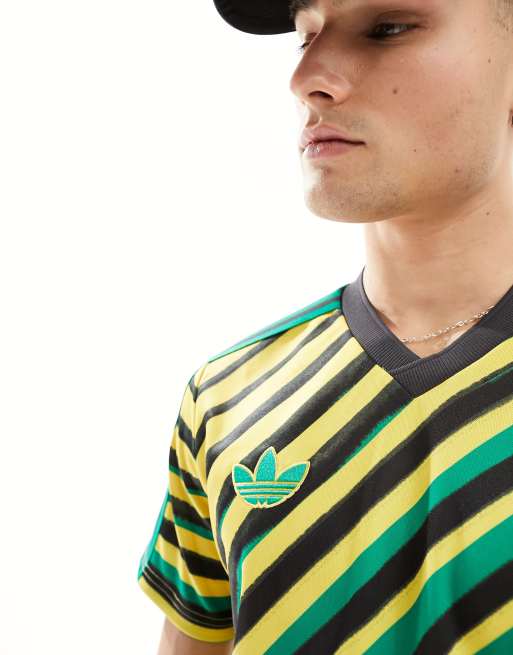 adidas Football Jamaica JFF jersey t-shirt, 3 of 4