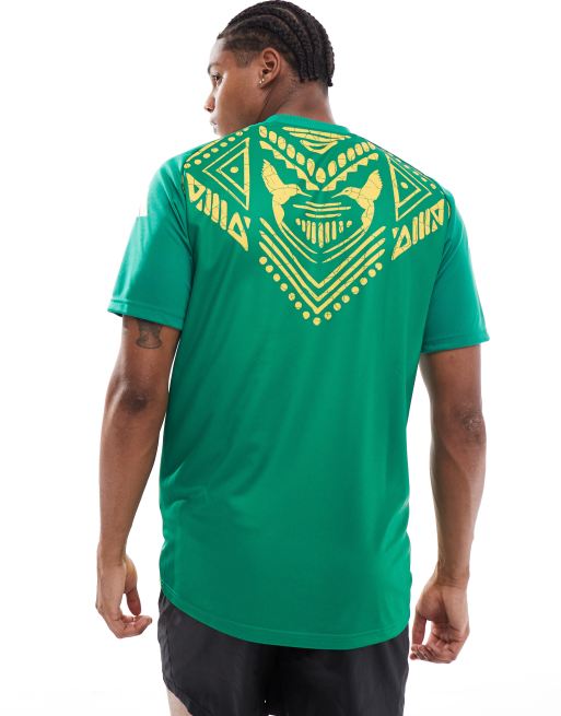 adidas Football Jamaica Maglia pre-partita verde ASOS