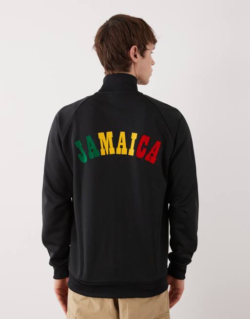 adidas Football Jamaica track top in black, 4 of 5