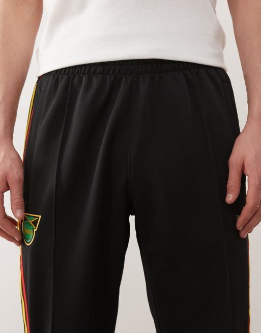 adidas Football Jamaica trackpants in black, 5 of 5