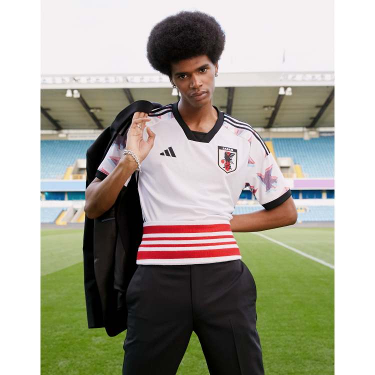 discreción Penélope Calificación adidas Football Japan World Cup 2022 unisex away shirt in white | ASOS