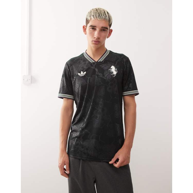 adidas Football Juventus 25/26 third jersey in black ASOS