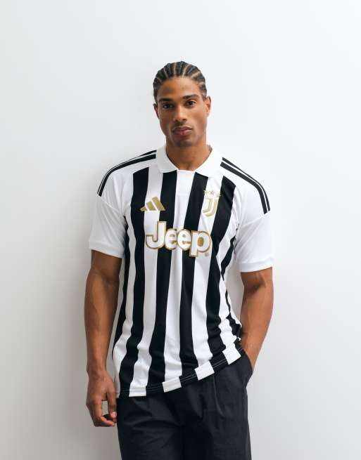 adidas Football – Juventus 26/27 – Heimtrikot in Weiß mit schwarzen Streifen, 2 von 5