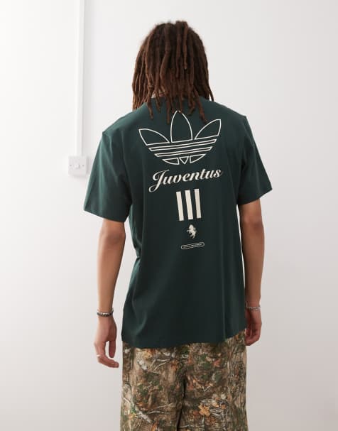 adidas Football – Juventus Icon – Zielony T-shirt - view 1
