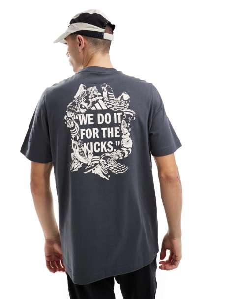 adidas Football – Kicks – Szary T-shirt z grafiką - view 1