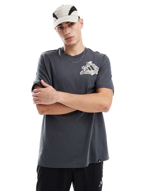 adidas Football - Kicks - T-shirt à motif - Gris, 2 de 4