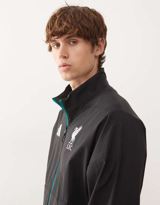 adidas Football – Liverpool 25/26 – Anthem-Jacke in Schwarz, 4 von 5