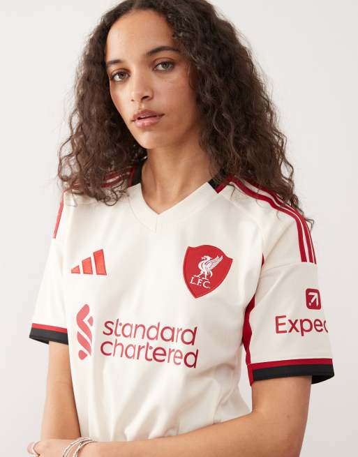 Liverpool Football Shirts Girl Wearing Liverpool Shirt Adidas