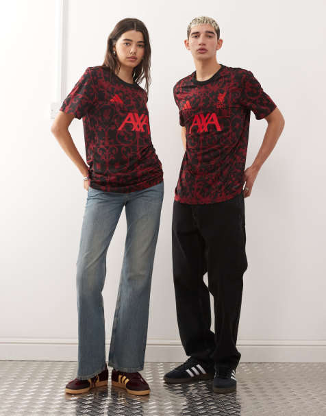 adidas Football – Liverpool 25/26 Pre Match – Czarna koszulka piłkarska - view 1