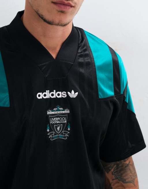 adidas Football Liverpool 26/27 EQT jersey nero e verde, 4 di 5