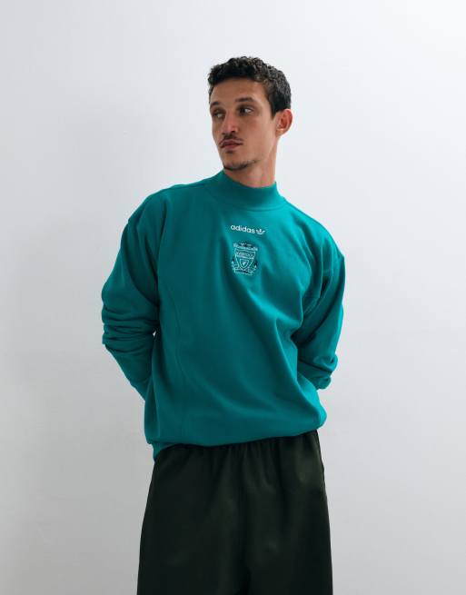 adidas Football Liverpool 26/27 EQT sweatshirt in teal, 5 of 5