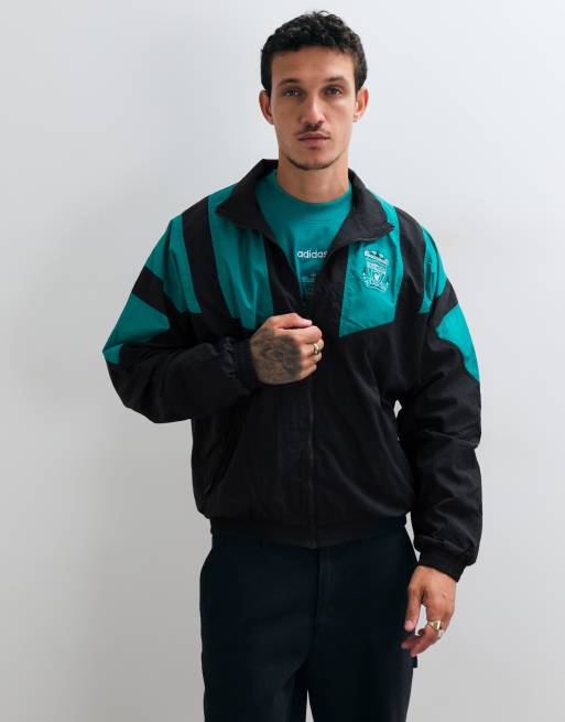 adidas Football Liverpool 26/27 EQT tracktop i sort og grøn, 3 af 5