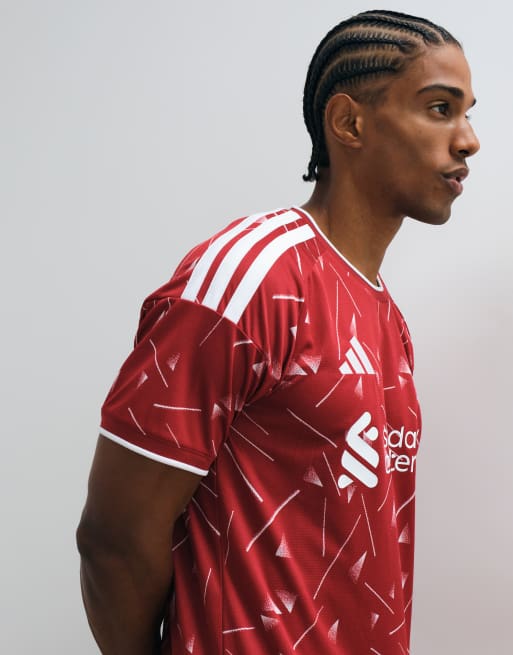 adidas Football – Liverpool 26/27 – Heimspiel-Trikot in Rot und Weiß, 3 von 5