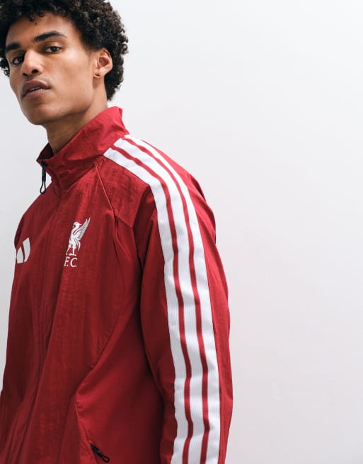 adidas Football – Liverpool 26/27 – Home Anthem – Trainingsjacke in Rot, 4 von 5