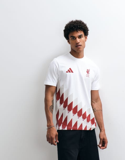 adidas Football - Liverpool 26/27 Stadium - Hvid T-shirt med print - view 1