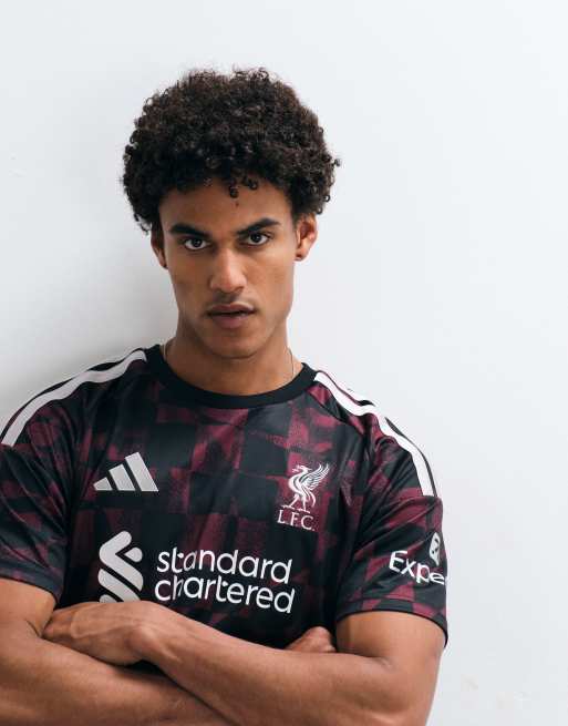 adidas Football Liverpool 26/27 Third shirt in black red, 2 of 5