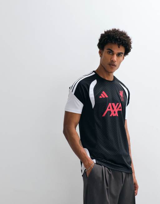 adidas Football Liverpool 26/27 training shirt in black, 3 of 5