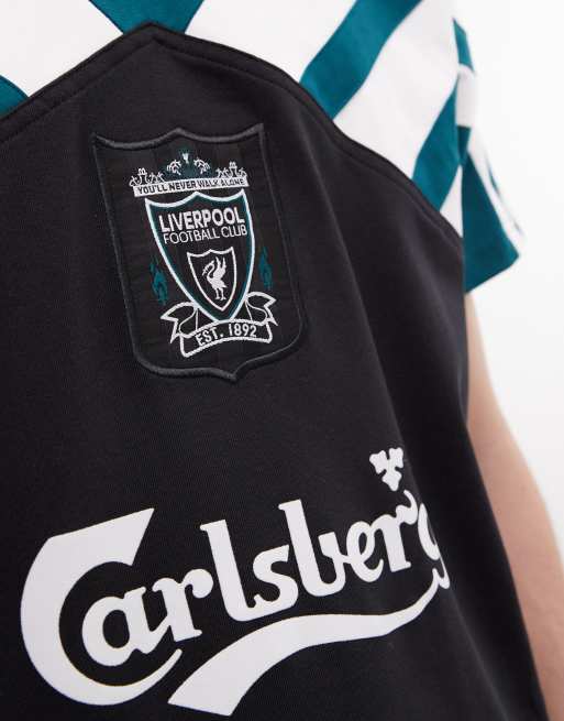 adidas Football - Liverpool 95 Bring Back - T-shirt nera, verde e bianca, 4 di 5