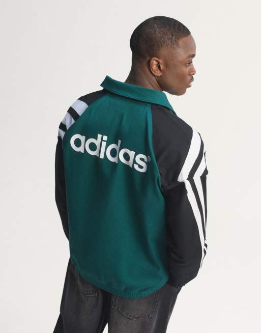 adidas Football - Liverpool 95 Bring Back - Top a maniche lunghe verde, nero e bianco, 2 di 5