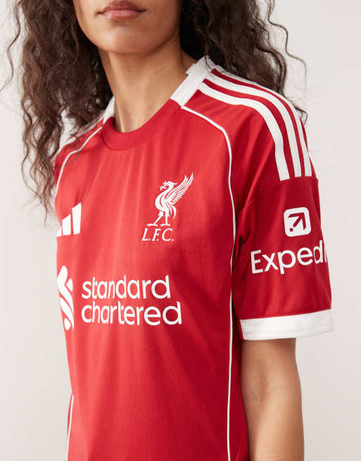 adidas Football – Liverpool FC 25/26 – Heimtrikot in Rot | ASOS
