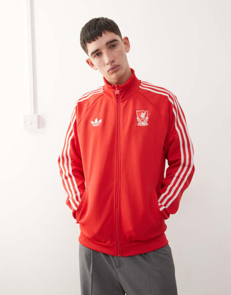 adidas Football - Liverpool - Giacca rossa e bianca con zip - view 1