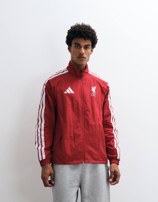 adidas Football Liverpool Home 26/27 Anthem jacket in red, 3 of 5