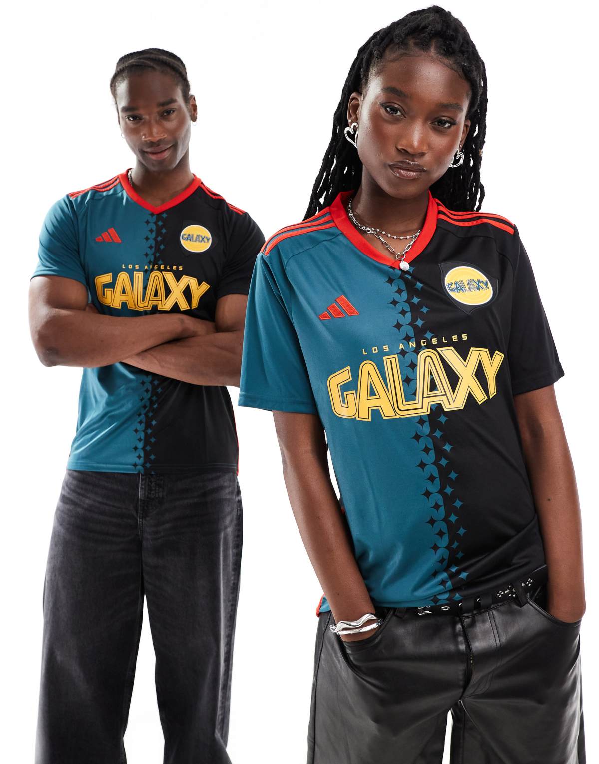 adidas Football Los Angeles Galaxy 24/25 third shirt in black