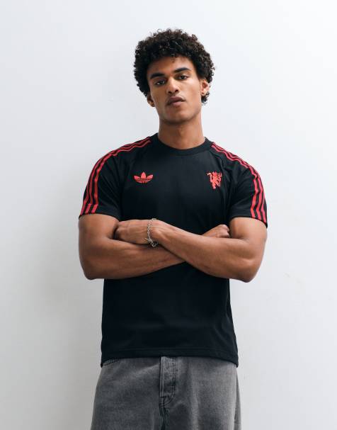 adidas Football - Manchester United 2026/2027 OG - T-shirt - Noir et rouge - view 1