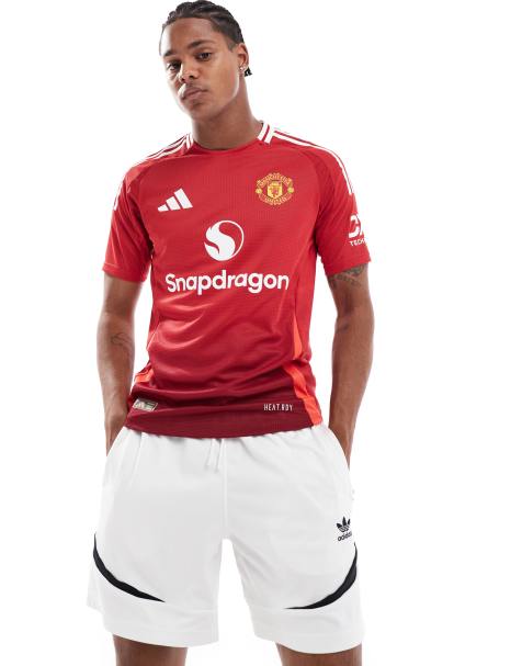 adidas Football – Manchester United 24/25 – Authentic-Heimtrikot in Rot - view 1