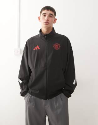 adidas Football - Manchester United 25/26 Anthem - Veste - Noir