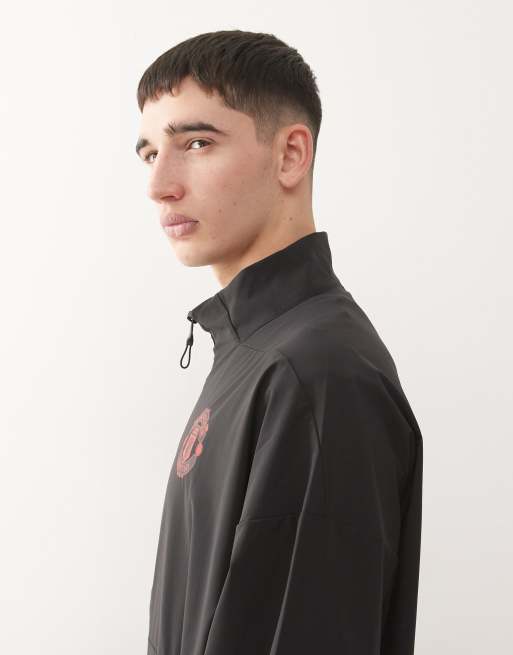 adidas Football - Manchester United 25/26 - Giacca anthem nera, 4 di 5