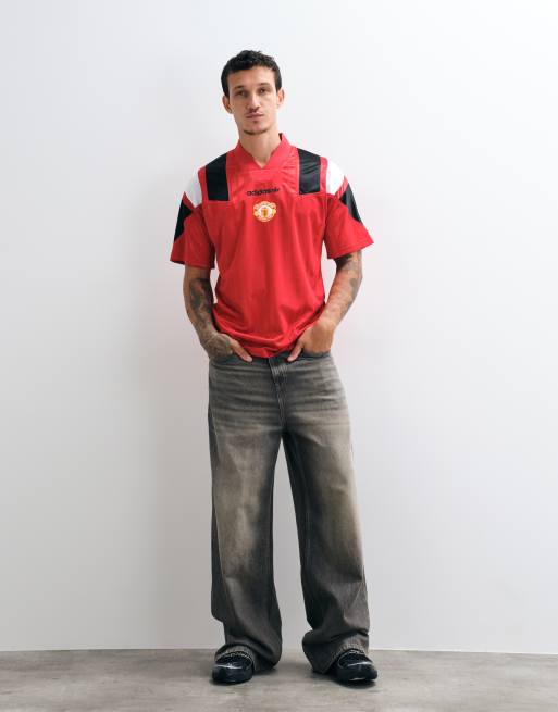 adidas Football Manchester United 26/27 EQT jersey rosso, 3 di 5