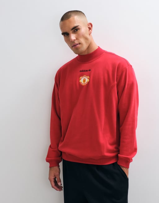 adidas Football Manchester United 26/27 EQT Sweatshirt in Rot, 2 von 5