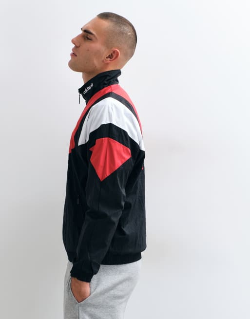 adidas Football Manchester United 26/27 EQT tracktop nero e rosso, 4 di 5