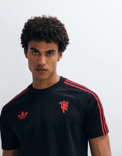 adidas Football – Manchester United 26/27 OG – T-Shirt in Schwarz und Rot, 4 von 5