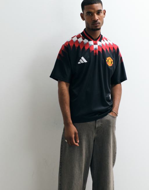 adidas Football Manchester United 26/27 Stadium jersey nero, 5 di 5