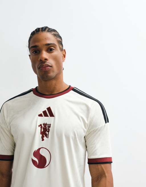 adidas Football Manchester United 26/27 third shirt in white, 2 of 5
