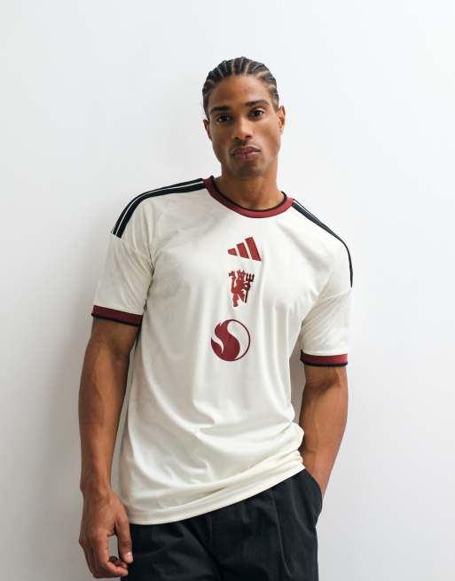 adidas Football Manchester United 26/27 third shirt in white, 5 of 5