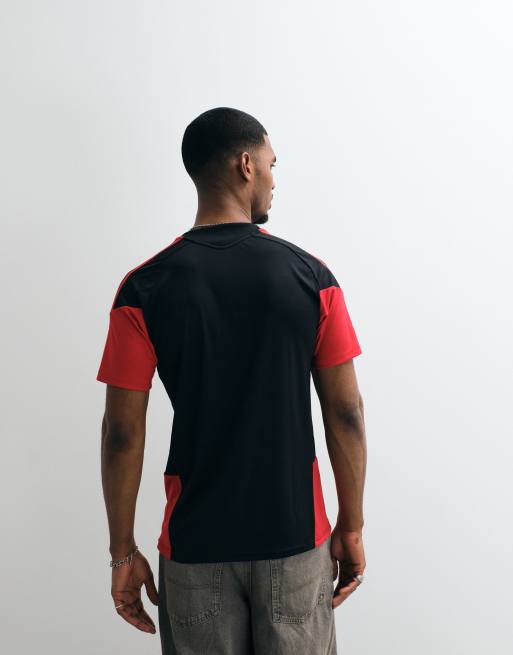 adidas Football Manchester United 26/27 Trainings-T-Shirt in Schwarz und Rot, 3 von 5