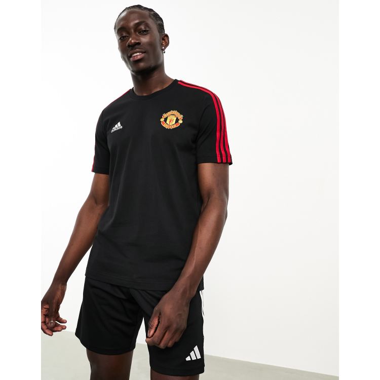 Manchester united red sales and black jersey